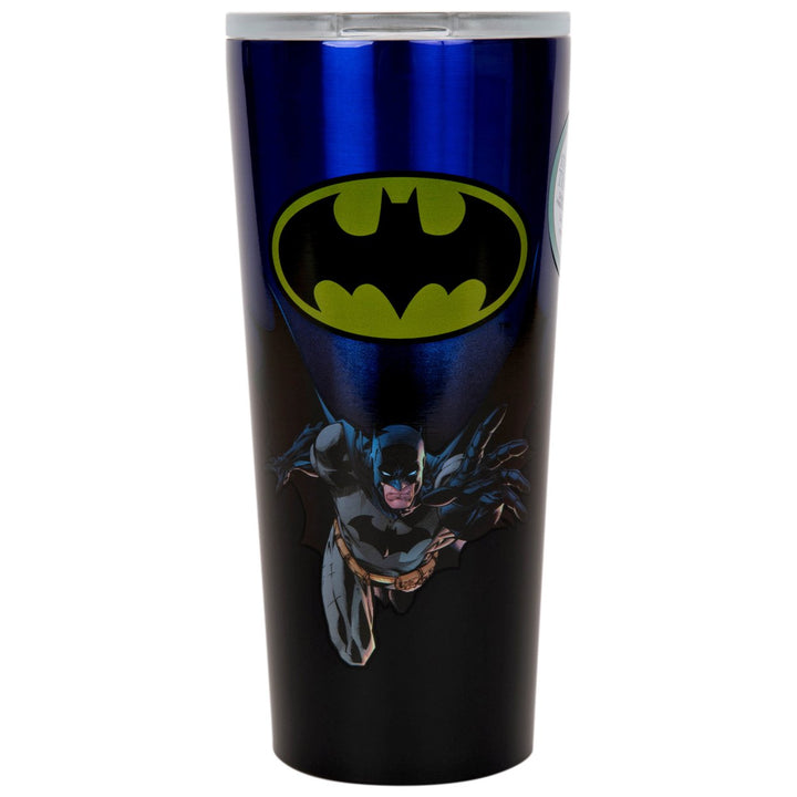 Batman Comic Art Stainless Steel Travel Mug Image 1