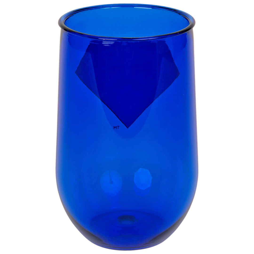 Superman Symbol Acrylic Wine Cup Image 2