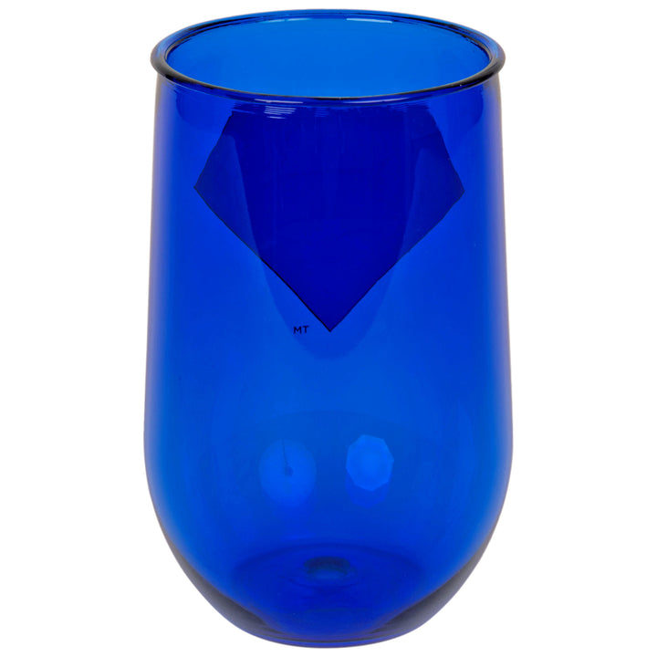 Superman Symbol Acrylic Wine Cup Image 2