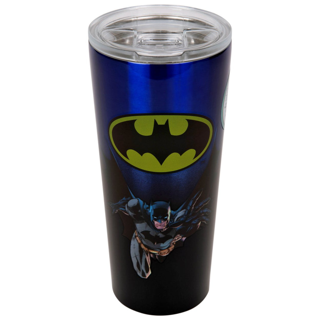 Batman Comic Art Stainless Steel Travel Mug Image 2