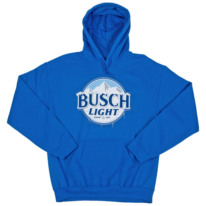 Busch Light Snow Day Logo Pull-Over Hoodie Image 4