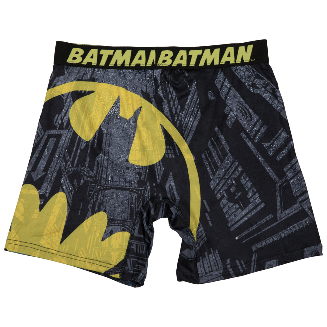 Batman Distressed Bat Signal Boxer Briefs Image 7