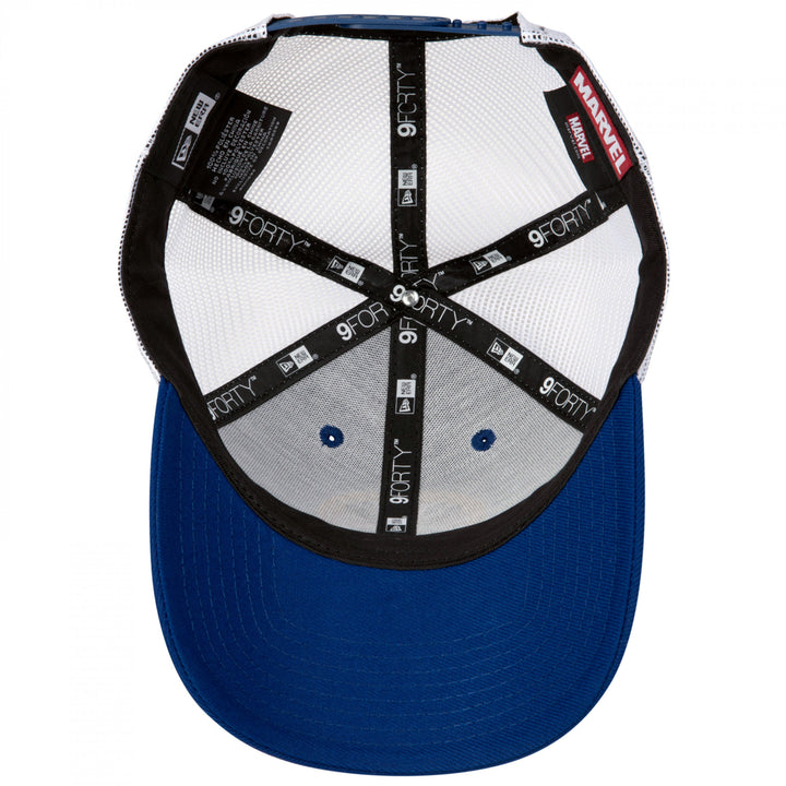 X-Men Logo Era 9Forty Adjustable Trucker Hat Image 4