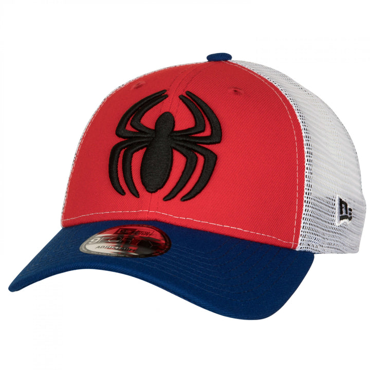 Spider-Man Logo Era 9Forty Adjustable Trucker Hat Image 1