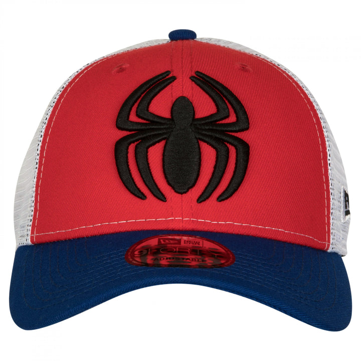 Spider-Man Logo Era 9Forty Adjustable Trucker Hat Image 2