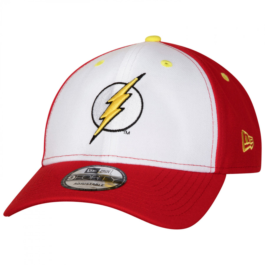 The Flash Logo  Era 9Forty Adjustable Hat Image 1