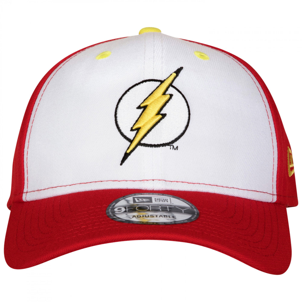 The Flash Logo  Era 9Forty Adjustable Hat Image 2