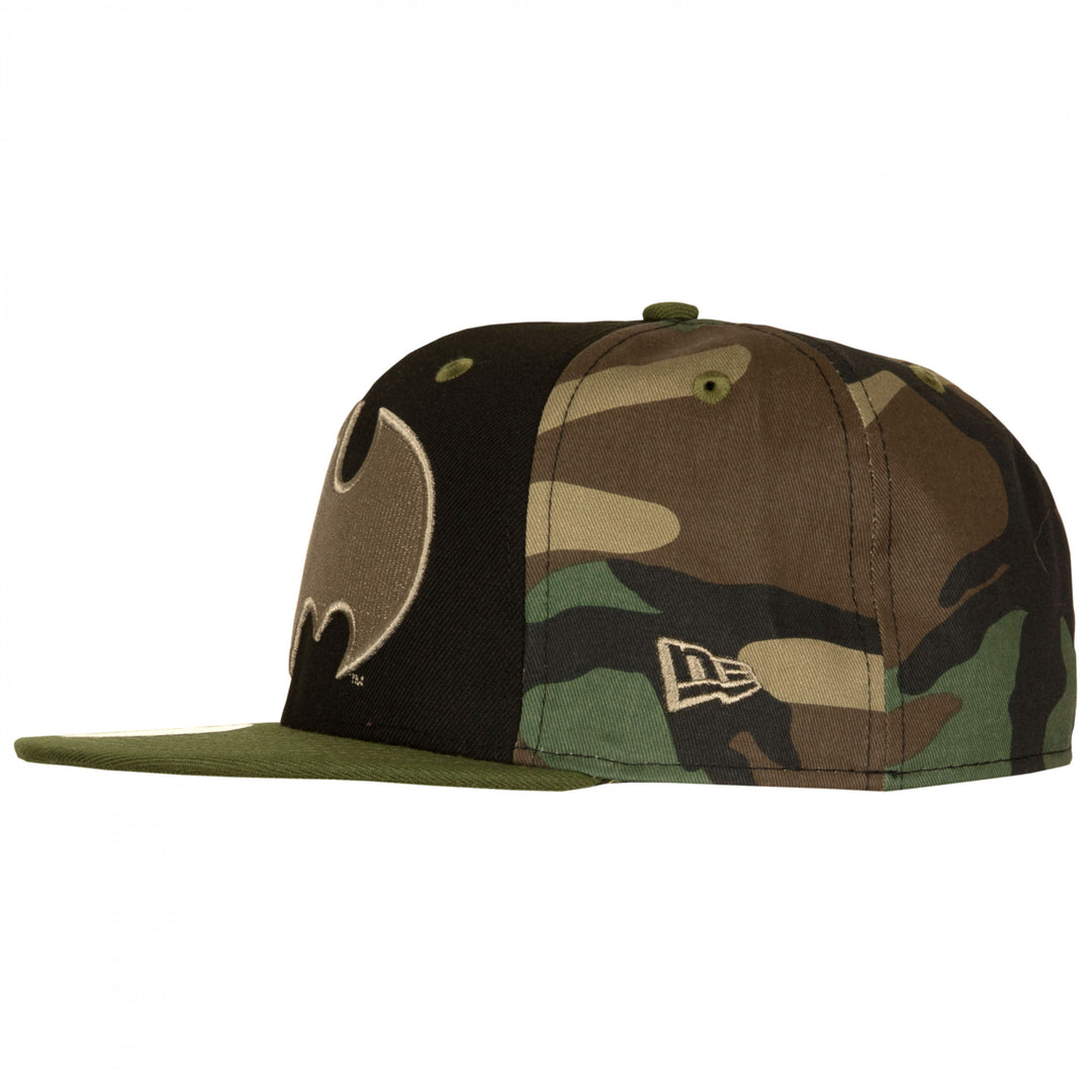 Batman Camo Panel Era 59Fifty Fitted Hat Image 3