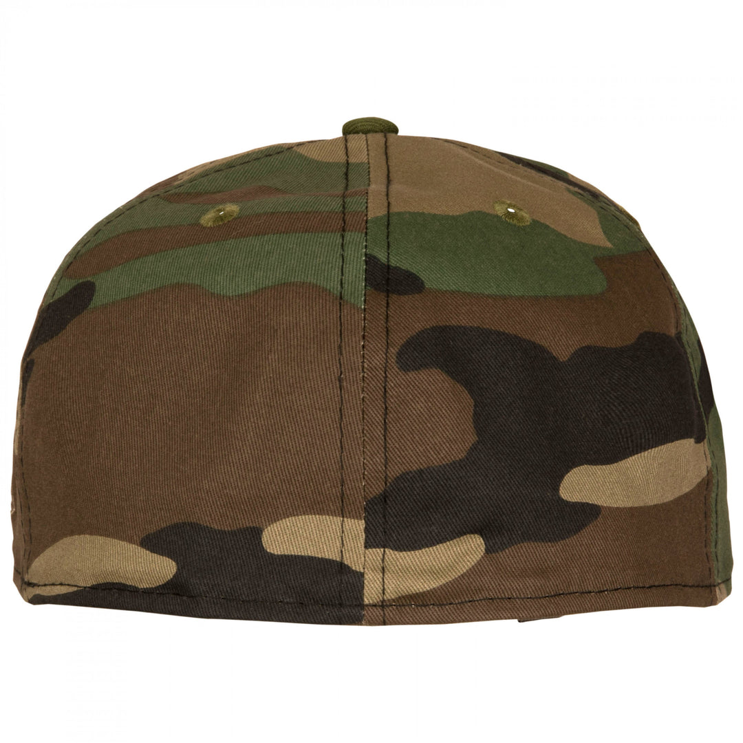 Superman Camo Panel  Era 59Fifty Fitted Hat Image 4