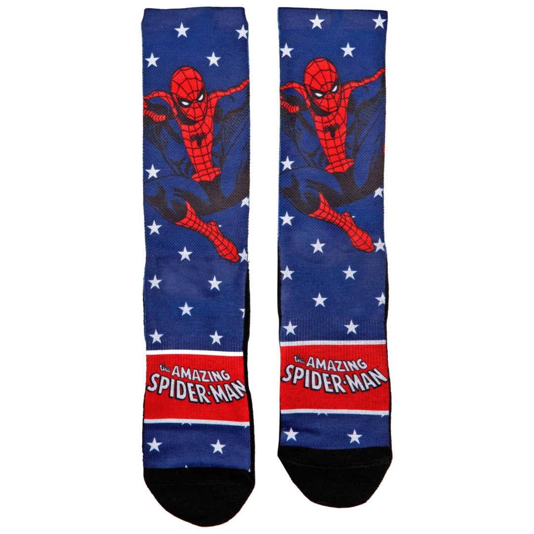 Spider-Man Swinging Aero Boxer Briefs Underwear and Sock Set Image 4