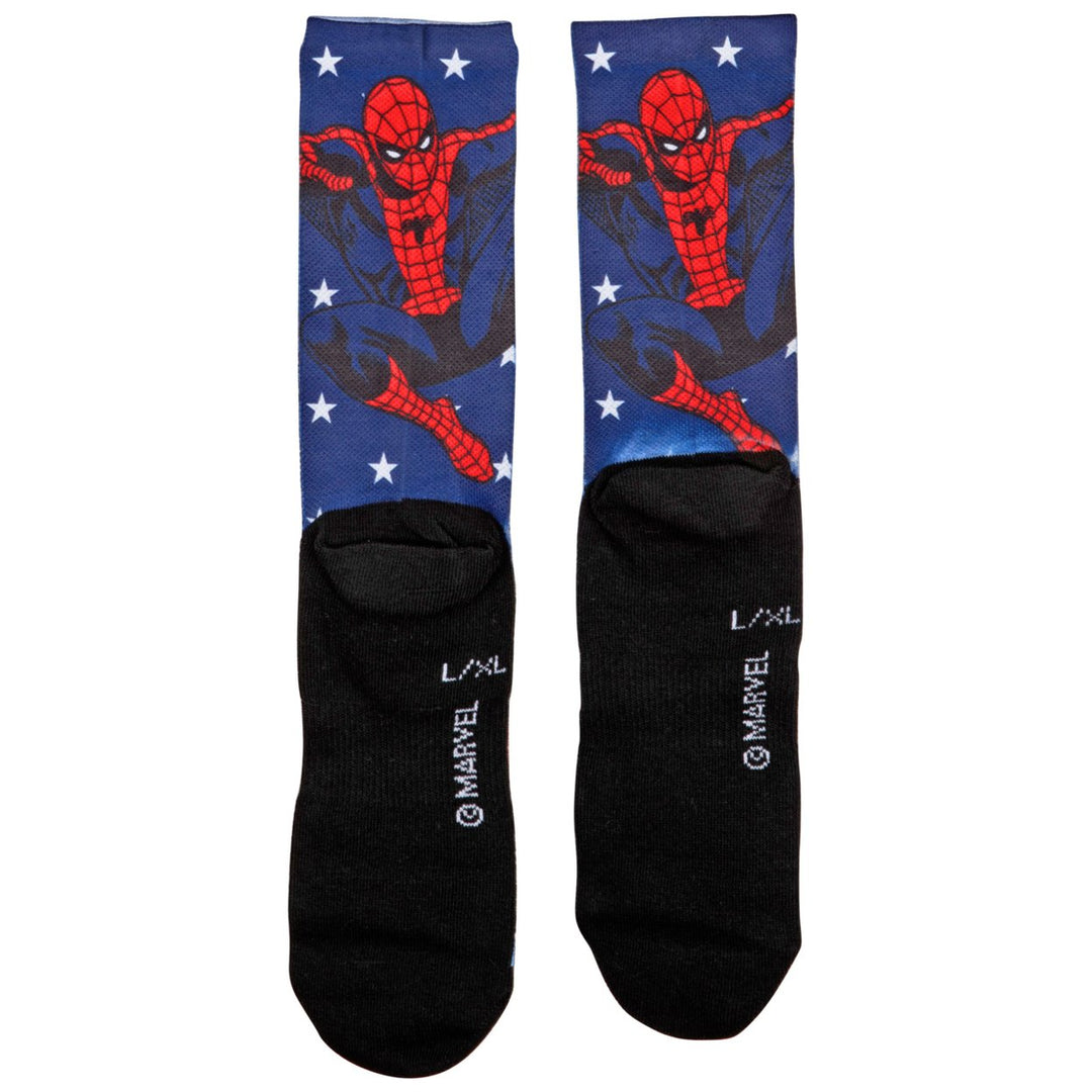 Spider-Man Swinging Aero Boxer Briefs Underwear and Sock Set Image 6