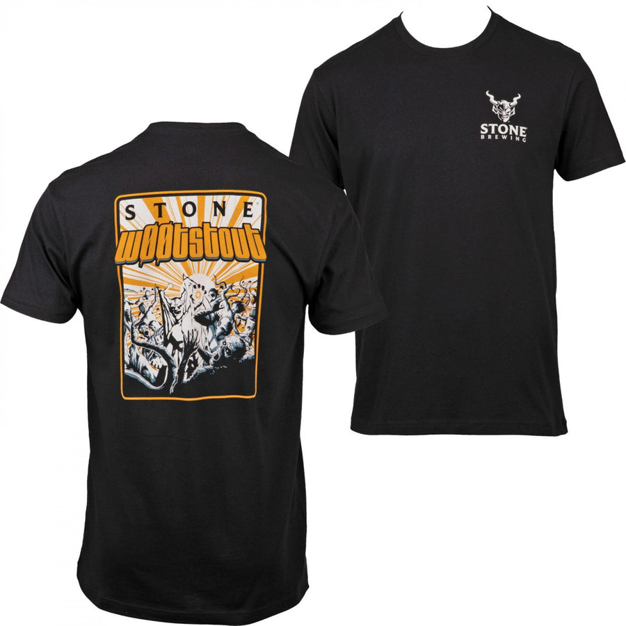 Stone Brewing w00tstout 2022 Jim Calafiore Art Front-Back T-Shirt Image 1