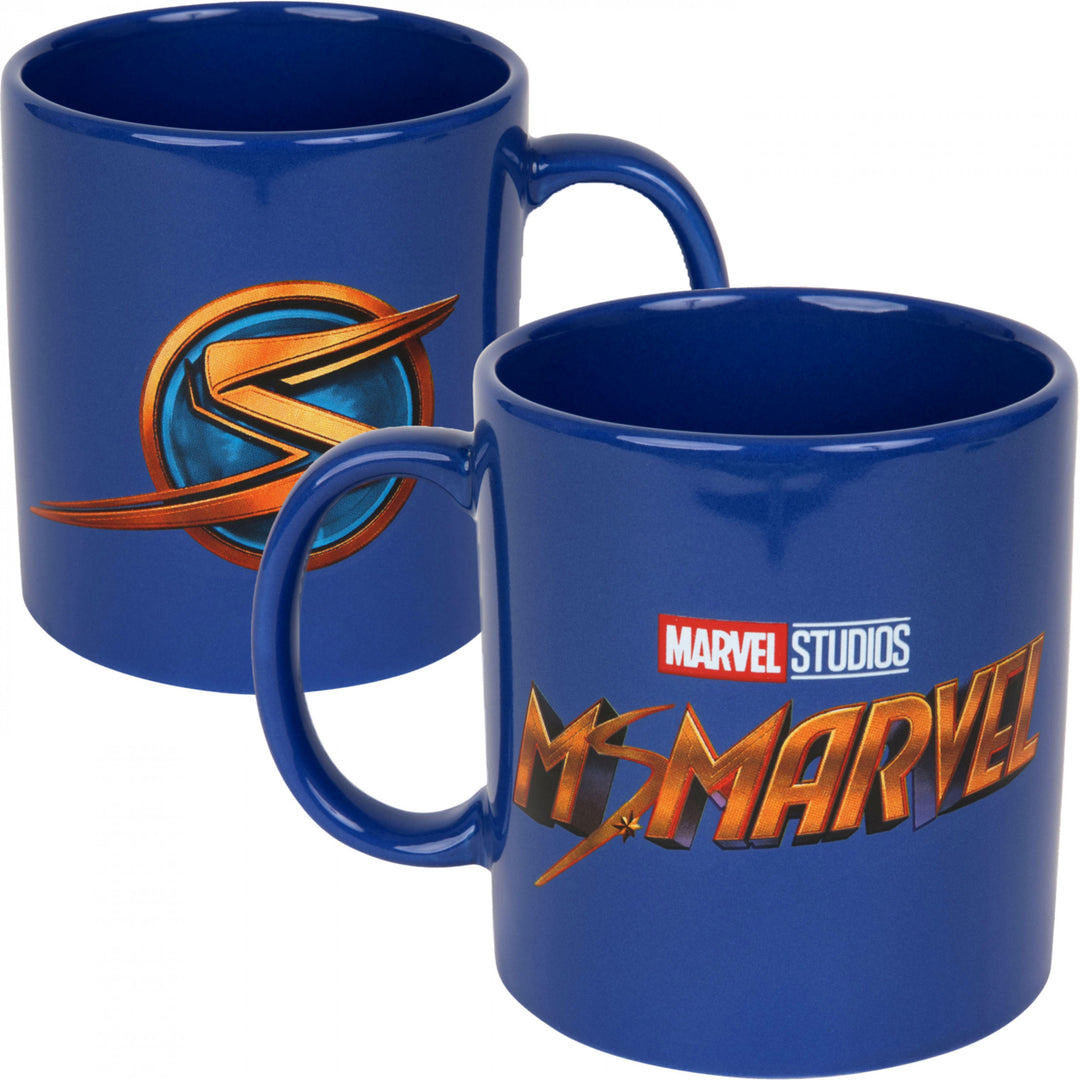 Ms. Marvel Logo and Emblem Coffee Mug Image 1