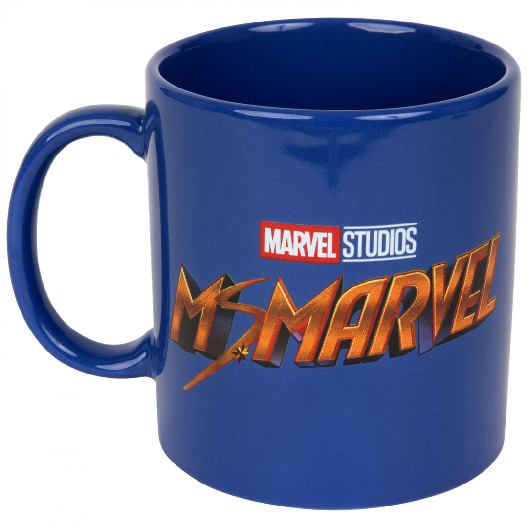 Ms. Marvel Logo and Emblem Coffee Mug Image 3