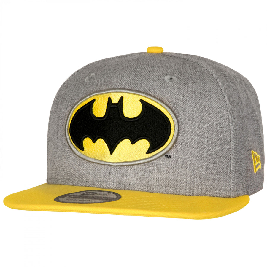 Batman Symbol Heathered  Era 9Fifty Adjustable Hat Image 1