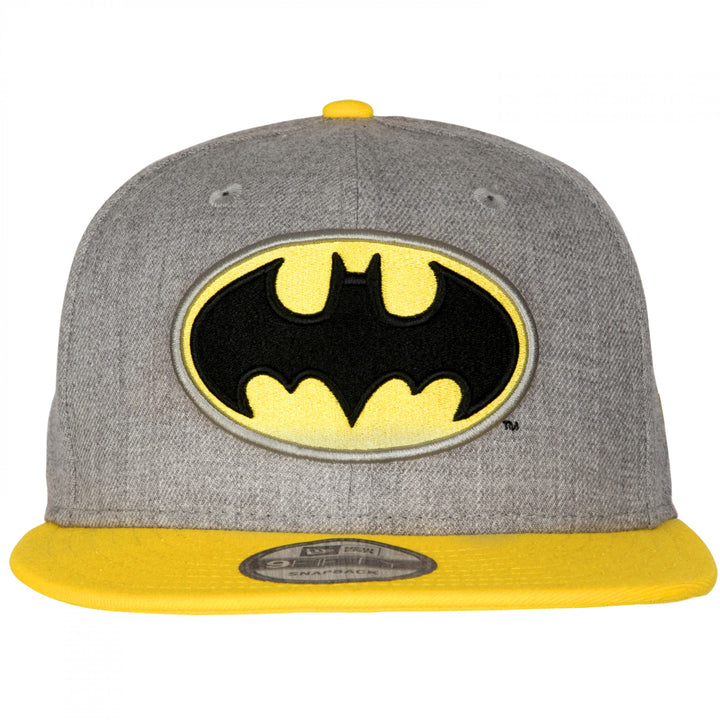Batman Symbol Heathered  Era 9Fifty Adjustable Hat Image 2