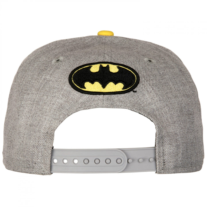 Batman Symbol Heathered  Era 9Fifty Adjustable Hat Image 4