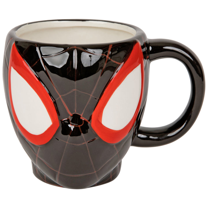 Spider-Man Miles Morales 3D Mask Mug Image 1