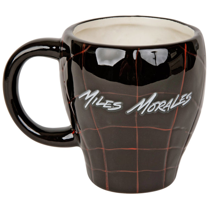 Spider-Man Miles Morales 3D Mask Mug Image 3