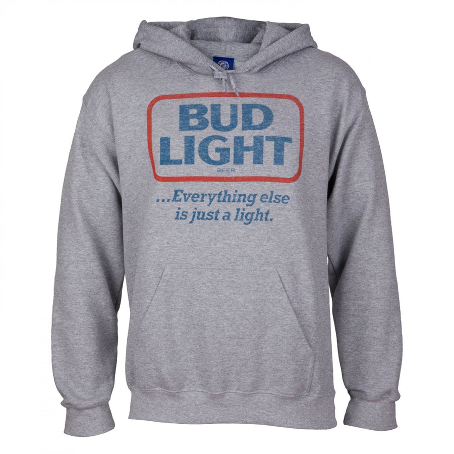 Bud Light Everything Else is Just a Light Pull Over Hoodie Image 1