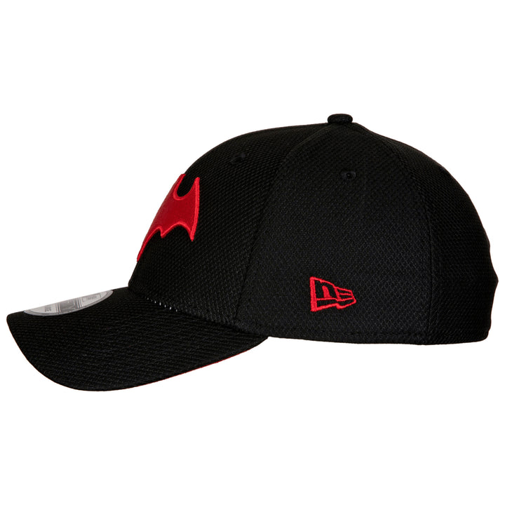 Batman Battle for The Cowl Symbol 39Thirty Fitted Hat Image 3