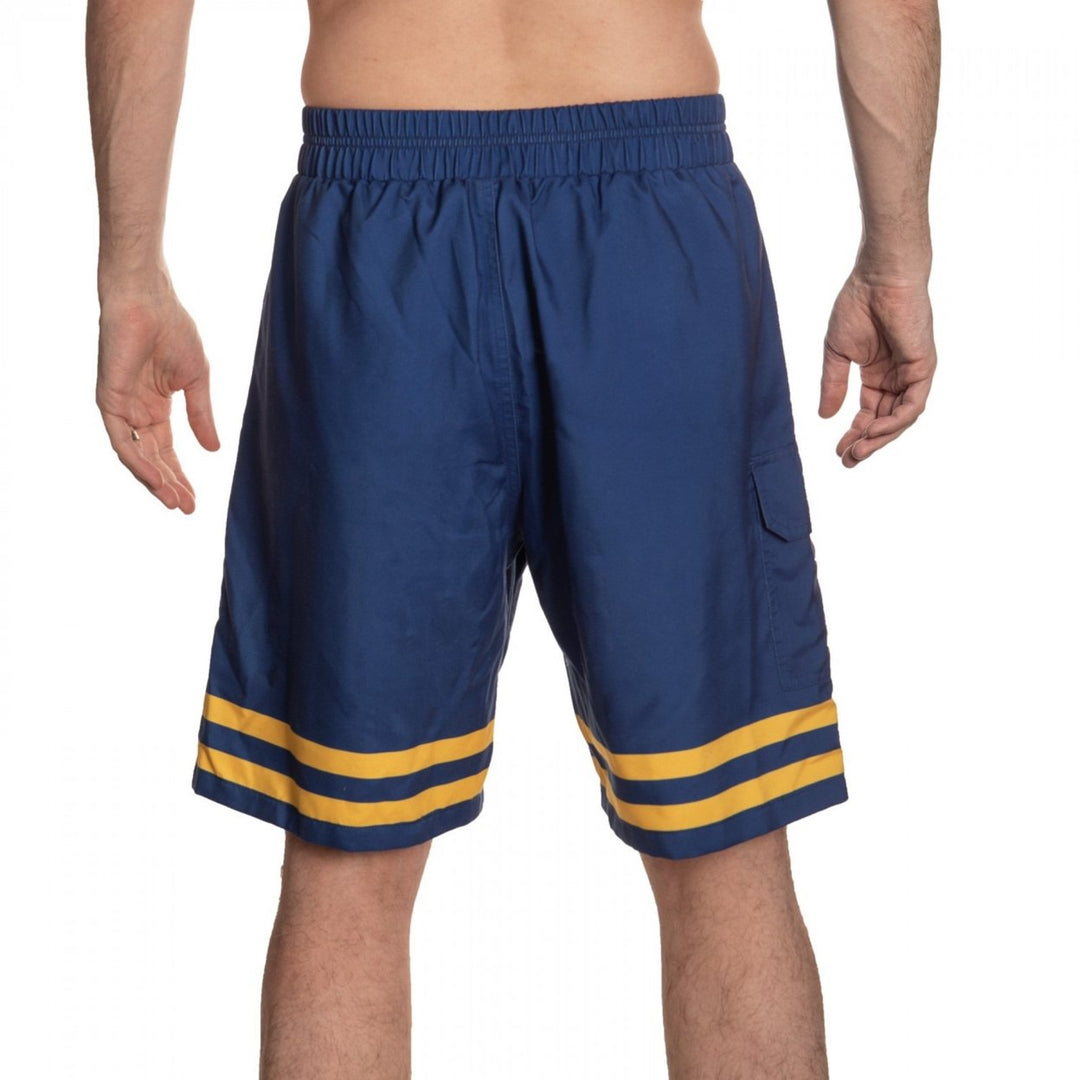 Corona Extra Crossed Bottles Board Shorts Image 8