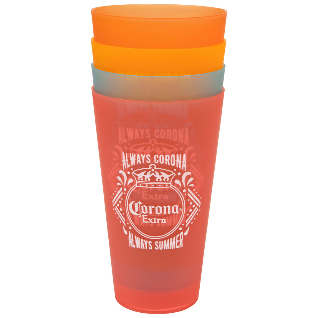 Corona Extra Grill Out 4-Pack Cup Set Image 2