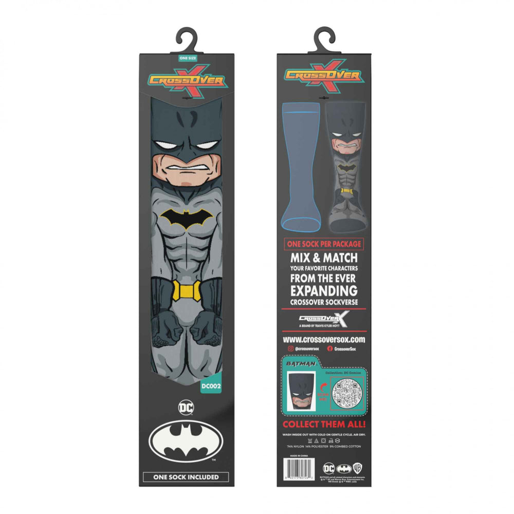 Batman The Dark Knight Rises Crossover Crew Socks Image 2