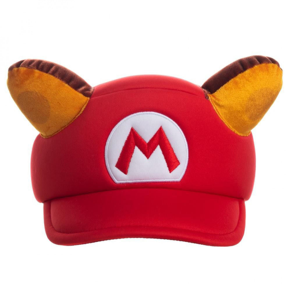 Super Mario Bros. 3 Raccoon Mario Cosplay Hat Image 2