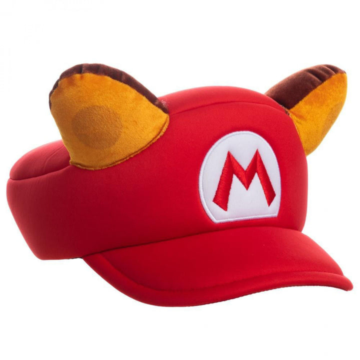 Super Mario Bros. 3 Raccoon Mario Cosplay Hat Image 3