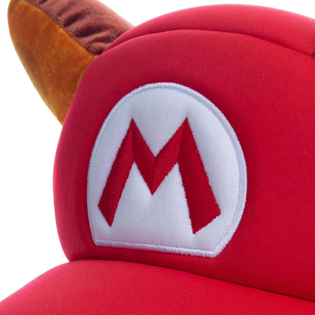 Super Mario Bros. 3 Raccoon Mario Cosplay Hat Image 4