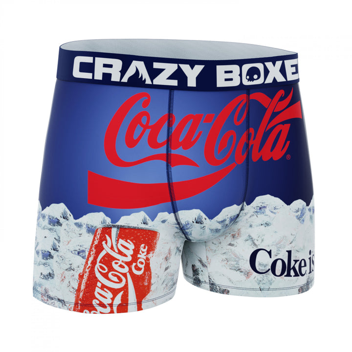 Coca-Cola Ice Cold Mens Crazy Boxer Briefs in Novelty Packaging Image 4