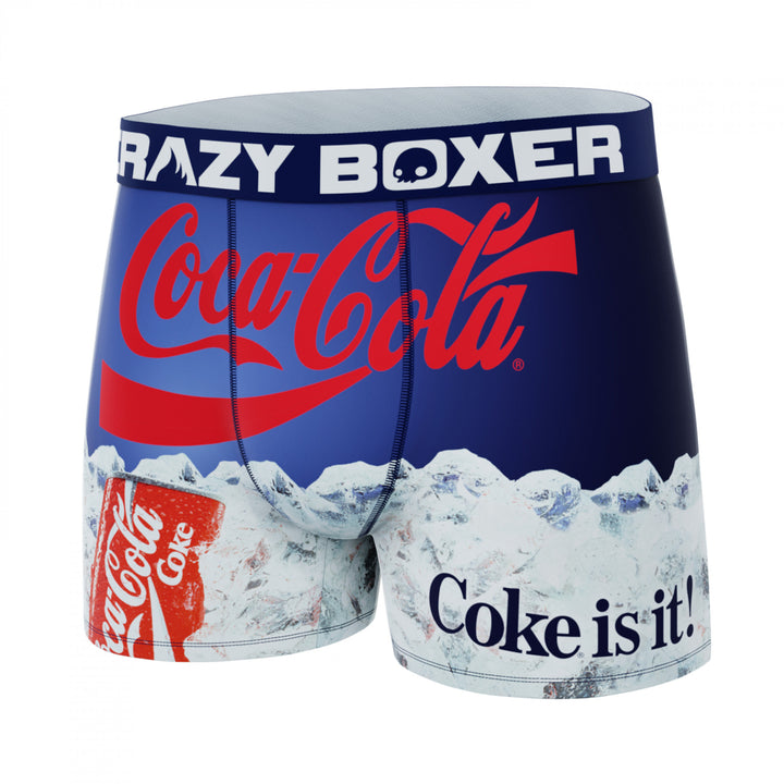 Coca-Cola Ice Cold Mens Crazy Boxer Briefs in Novelty Packaging Image 4