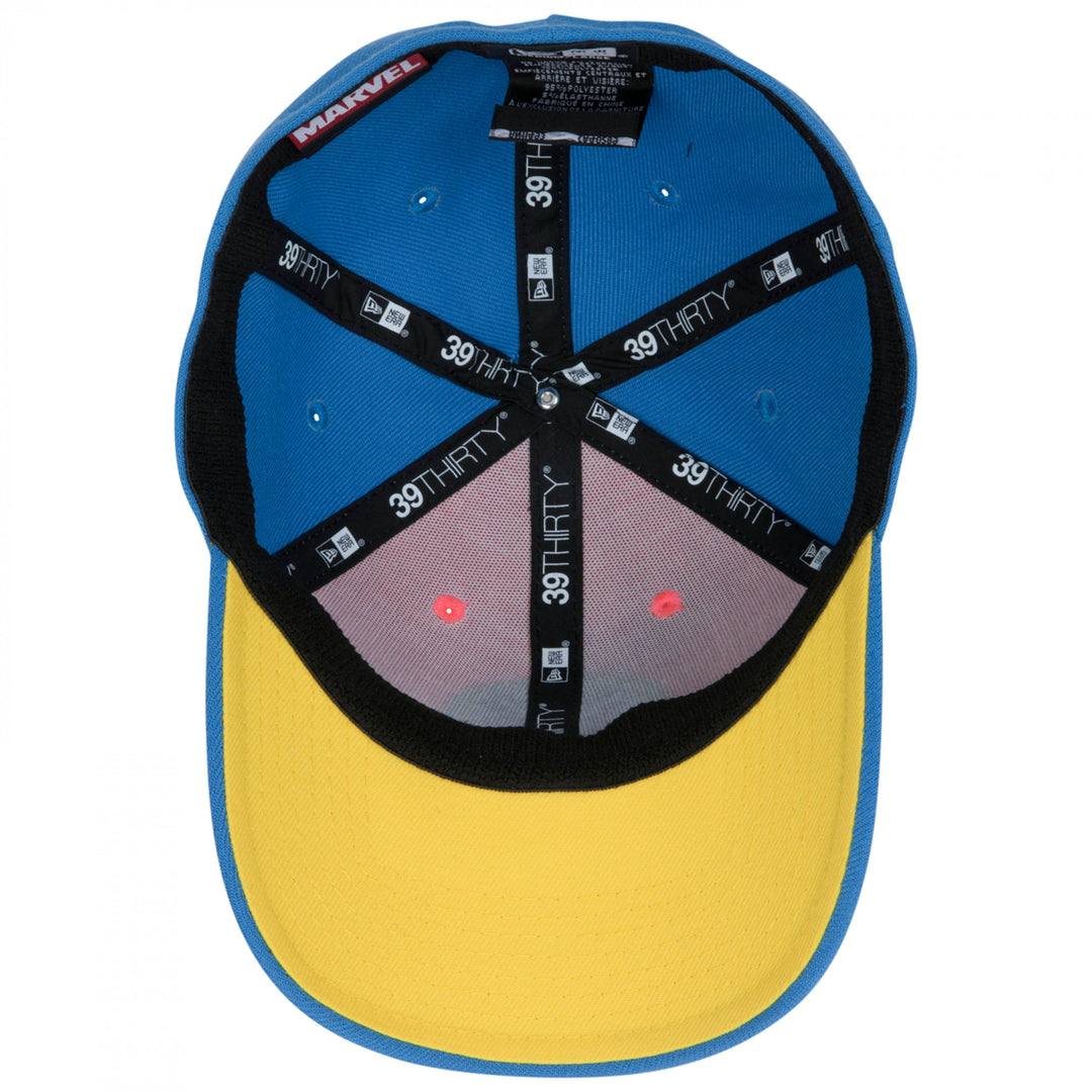 X-Men Jubilee Colorway Era 39Thirty Fitted Hat Image 4