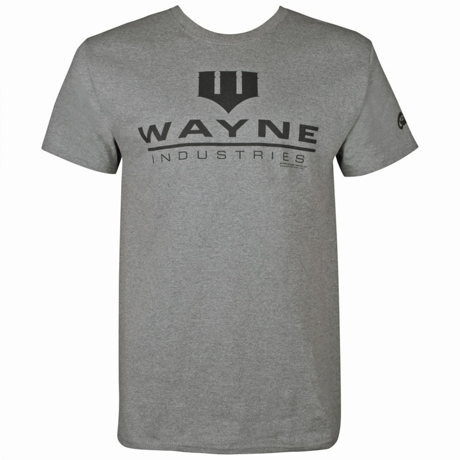 Batman Wayne Industries Mens T-Shirt Image 1