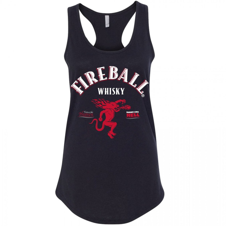 Fireball Whisky Womens Racerback Tank Top Image 1