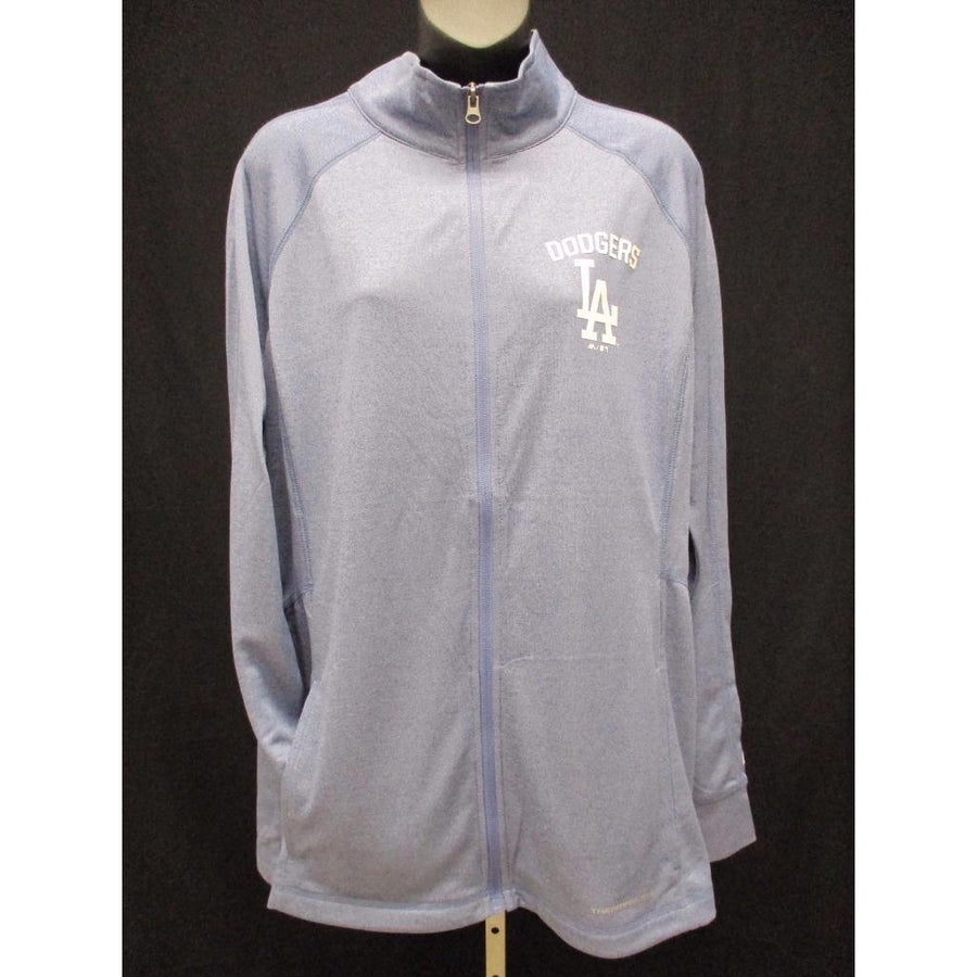 Los Angeles Dodgers Womens Size 2XL Thermabase Full Zip Jacket 60 Image 1