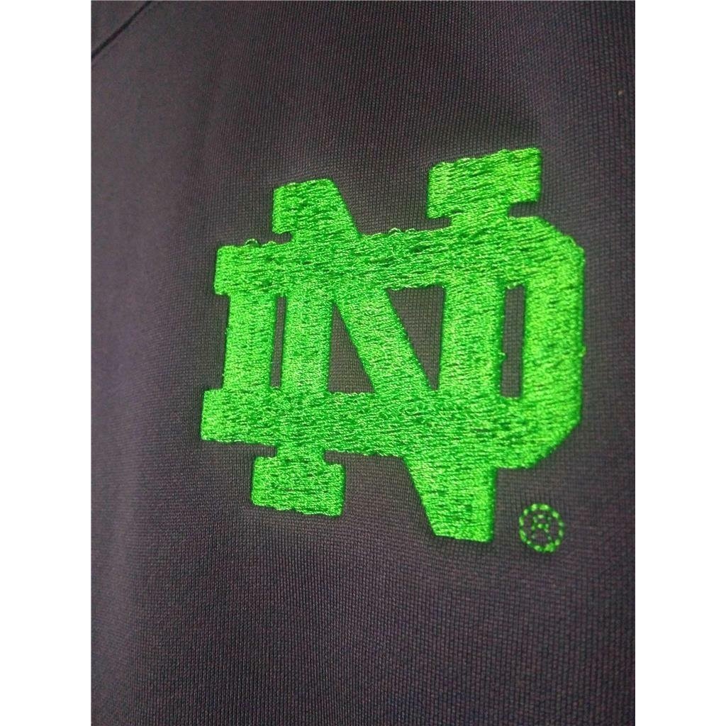 Minor Flaw Notre Dame Fighting Irish Mens Size L Blue Adidas Fullzip Jacket Image 3