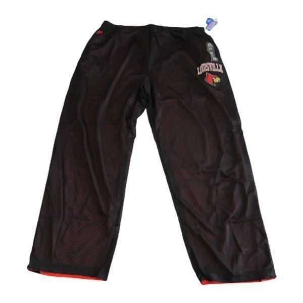 Louisville Cardinals Mens Size 3XL Black/Red Reversible Pants Image 3