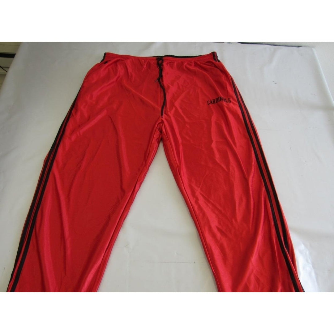 Louisville Cardinals Mens Size 3XL Black/Red Reversible Pants Image 6