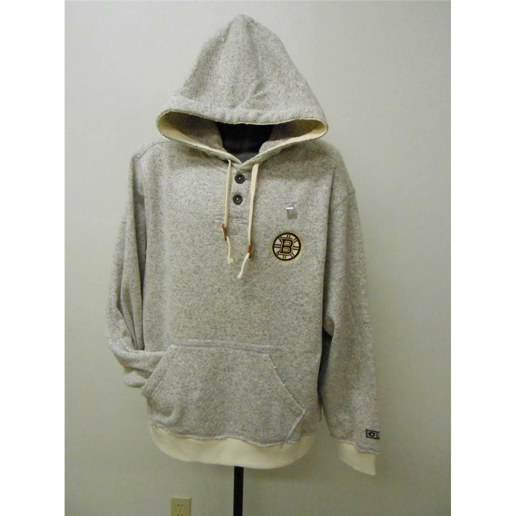 Boston Bruins Mens Size L Large fine Hoodie CCM Image 2