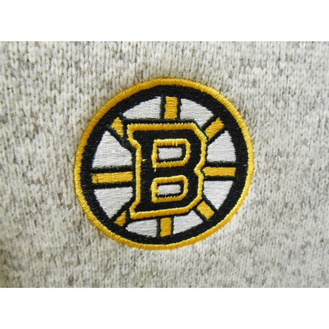 Boston Bruins Mens Size L Large fine Hoodie CCM Image 4