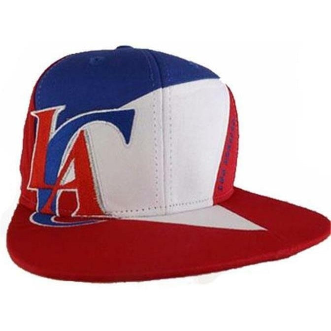 New Los Angeles Clippers Mens Adidas OSFA Flatbrim Snapack Cap Hat $25 Image 1