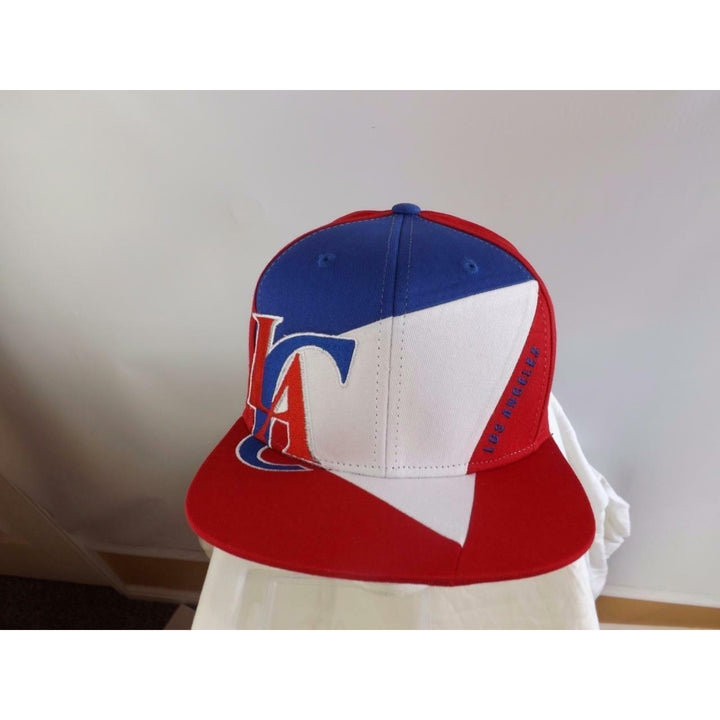 Los Angeles Clippers Mens Adidas OSFA Flatbrim Snapack Cap Hat 25 Image 4