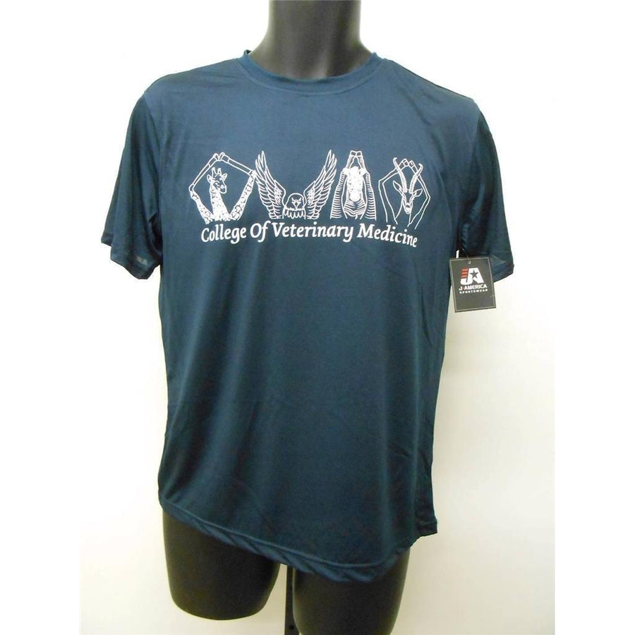 OHIO COLLEGE OF VETERINARY MEDICINE Mens MEDIUM (M) Shirt by J. America 54TP Image 1