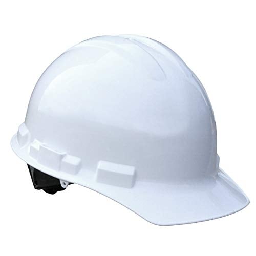 Radians GHR6 White Industrial Safety Hard Hat ANSI Certified Adjustable Size Image 1