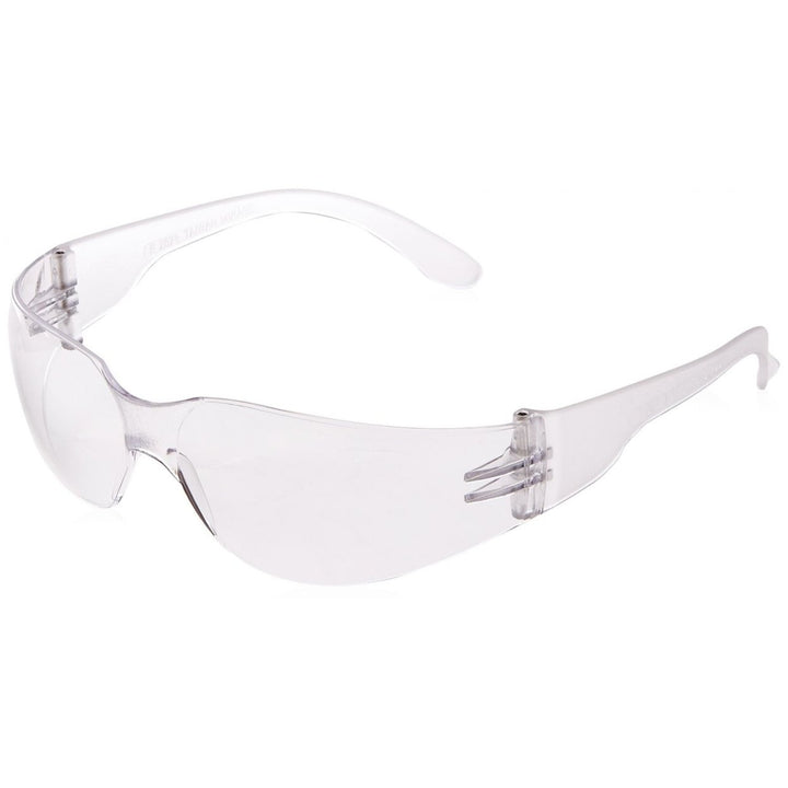 Radians Clear Safety Glasses Scratch Resistant Wraparound One Size Mirage Model Image 1