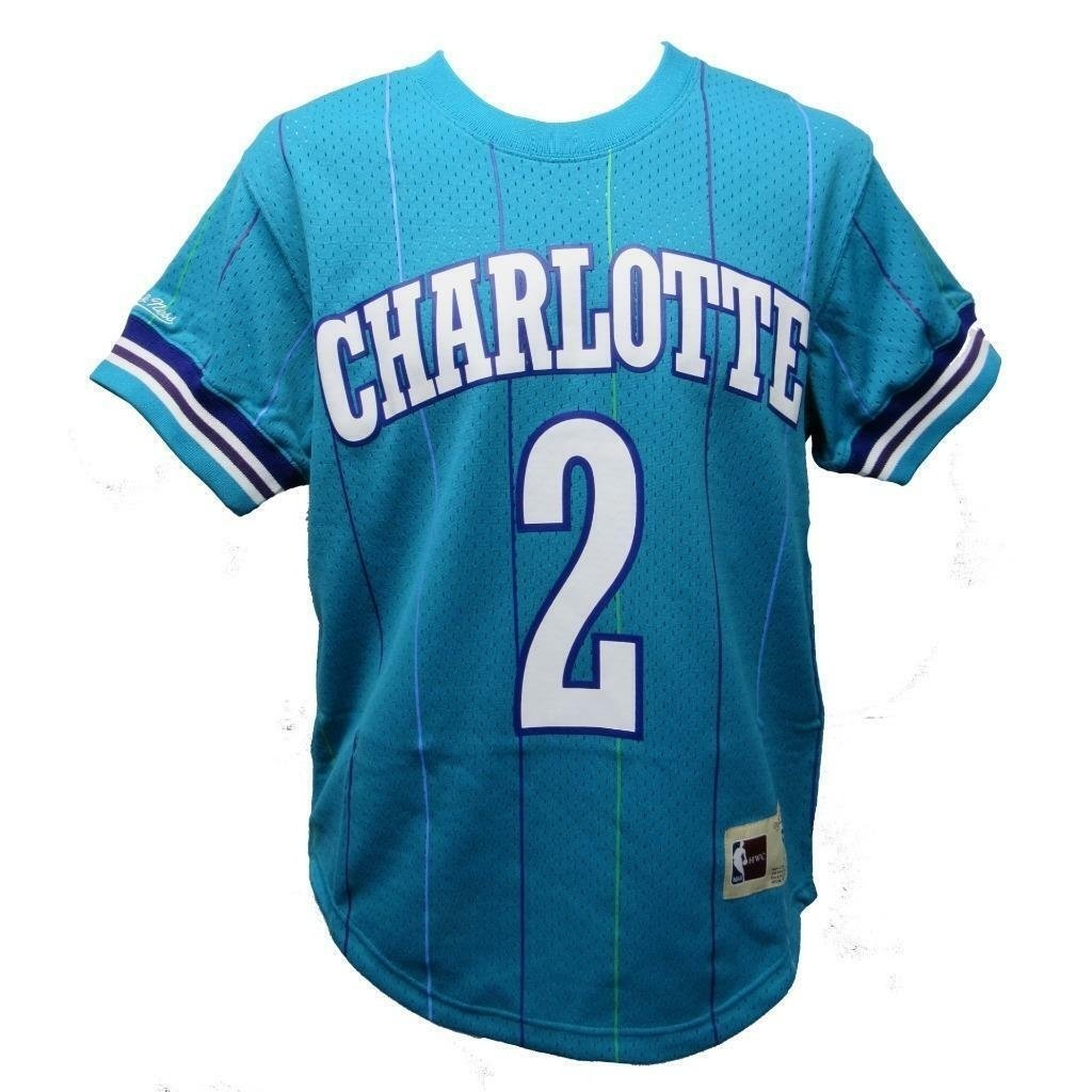 Larry Johnson 2 Charlotte Hornets Mens Size S (36) Mitchell and Ness Jersey 100 Image 3