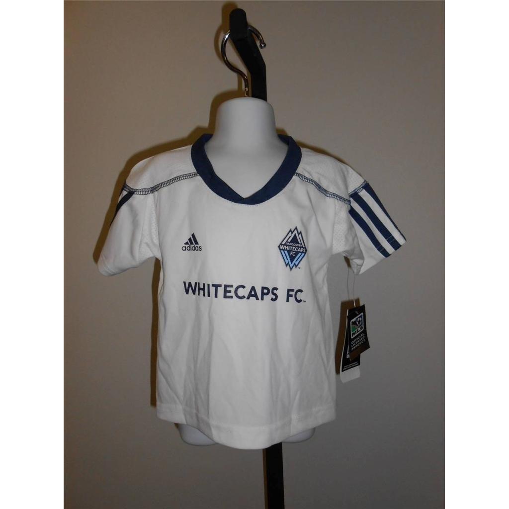 NEW VANCOUVER WHITECAPS FC TODDLER SIZE 24M 24 MONTHS Adidas JERSEY 62GD Image 1
