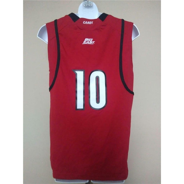 Minor Flaw Louisville Cardinals Big East 10 Youth Size S 8 Adidas Jersey Image 1